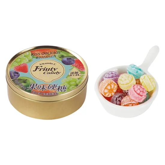 Factory Hot Selling Custom Mixed Fruit Flavored Fruit Candy 