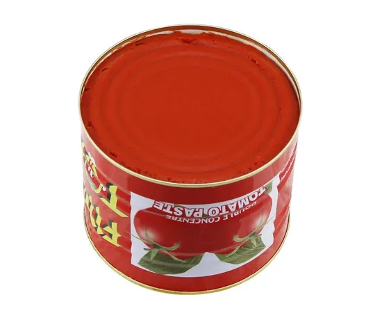 Red Color Tomato Paste in Drum/Double Concentrated Tomato Paste 